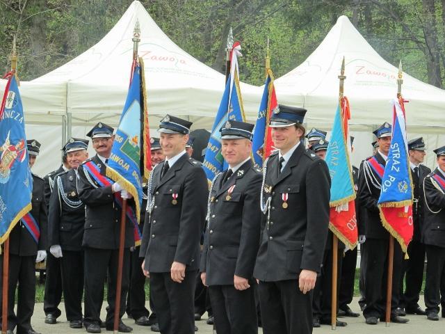 Gminny Dzien Strazaka 2013, 95 lat OSP Zawoja Centrum